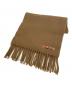 Acne studios（アクネ ストゥディオス）の古着「フリンジウールスカーフ」｜ベージュ
