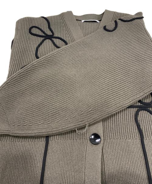 Adam et Rope（アダム エ ロペ）Adam et Rope (アダム エ ロペ) カーディガン ブラウン サイズ:FREEの古着・服飾アイテム