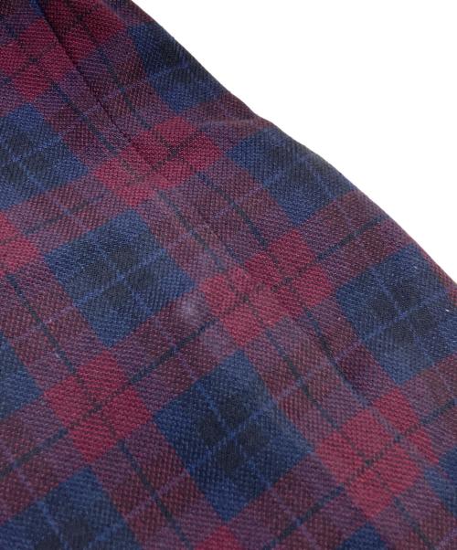 CORNELIANI（コルネリアーニ）CORNELIANI (コルネリアーニ) テーラードジャケット レッド×ネイビー サイズ:50の古着・服飾アイテム