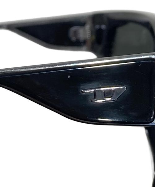 DIESEL（ディーゼル）DIESEL (ディーゼル) スクエアサングラス ブラック サイズ:56口16　140の古着・服飾アイテム