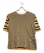 MARNIマルニ）の古着「ボーダーTシャツ」｜イエロー