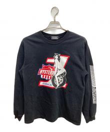 Hysteric Glamour（ヒステリックグラマー）の古着「HG.INC. カットソー」｜ブラック