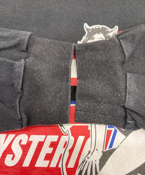 Hysteric Glamour（ヒステリックグラマー）Hysteric Glamour (ヒステリックグラマー) HG.INC. カットソー ブラック サイズ:Mの古着・服飾アイテム