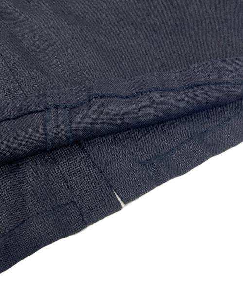 KAGURE（カグレ）kagure (カグレ) ノースリーブスッキパーリネンワンピース ブラック サイズ:FREEの古着・服飾アイテム