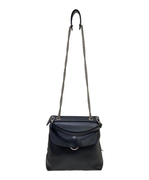 FENDI（フェンディ）FENDI (フェンディ) 2WAYチェーンバッグ ブラックの古着・服飾アイテム