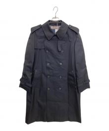 Aquascutum（アクアスキュータム）の古着「KINGSWAY トレンチコート（Made in U.K.）」｜ネイビー
