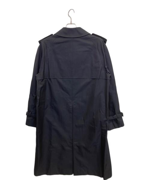 Aquascutum（アクアスキュータム）Aquascutum (アクアスキュータム) KINGSWAY トレンチコート（Made in U.K.） ネイビー サイズ:42の古着・服飾アイテム
