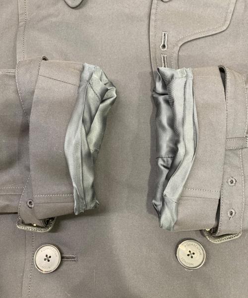 Aquascutum（アクアスキュータム）Aquascutum (アクアスキュータム) KINGSWAY トレンチコート（Made in U.K.） ネイビー サイズ:42の古着・服飾アイテム