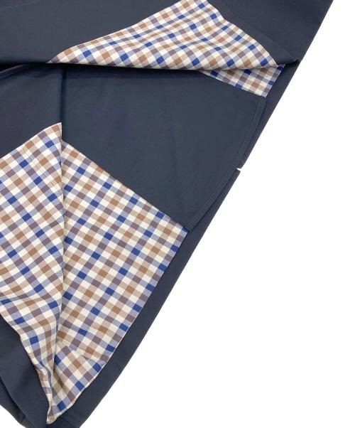 Aquascutum（アクアスキュータム）Aquascutum (アクアスキュータム) KINGSWAY トレンチコート（Made in U.K.） ネイビー サイズ:42の古着・服飾アイテム