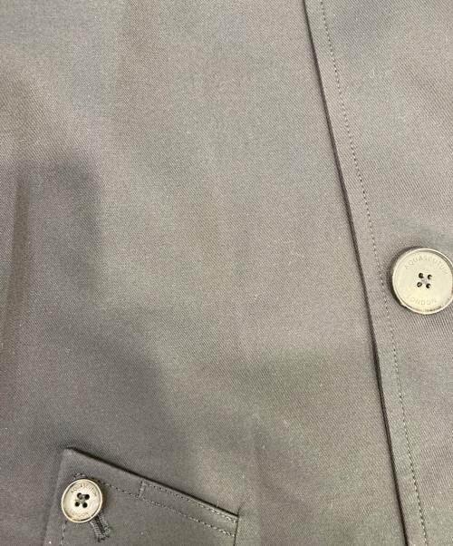 Aquascutum（アクアスキュータム）Aquascutum (アクアスキュータム) KINGSWAY トレンチコート（Made in U.K.） ネイビー サイズ:42の古着・服飾アイテム