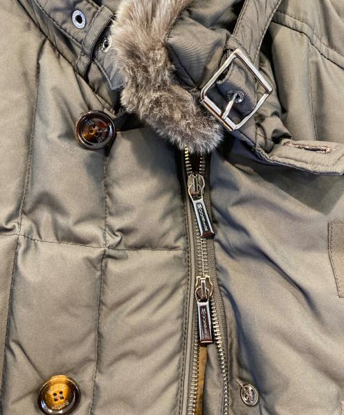 MOORER（ムーレー）MOORER (ムーレー) ダウンコート ブラウン サイズ:44の古着・服飾アイテム