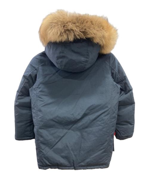 WOOLRICH（ウールリッチ）WOOLRICH (ウールリッチ) ダウンジャケット ネイビー サイズ:10の古着・服飾アイテム