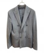 DSQUARED2ディースクエアード）の古着「ダブルブレストジャケット」｜グレー