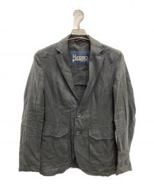 HERNO（ヘルノ）の古着「リネンジャケット」｜グレー