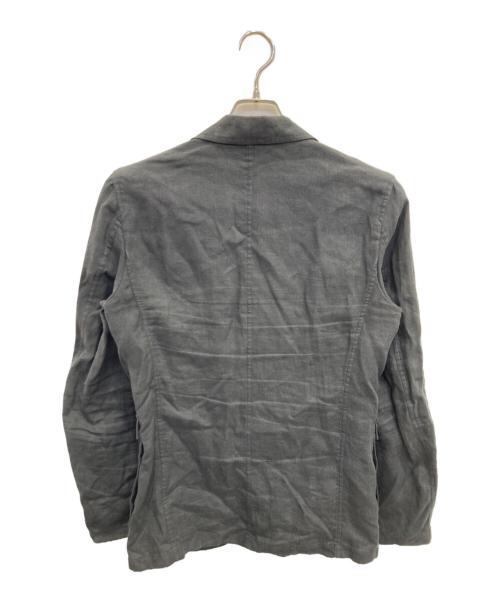 HERNO（ヘルノ）HERNO (ヘルノ) リネンジャケット グレー サイズ:44の古着・服飾アイテム