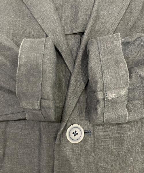 HERNO（ヘルノ）HERNO (ヘルノ) リネンジャケット グレー サイズ:44の古着・服飾アイテム
