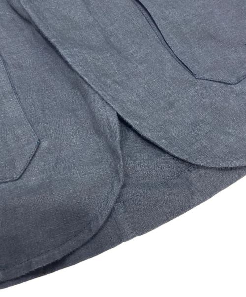 HERNO（ヘルノ）HERNO (ヘルノ) リネンジャケット グレー サイズ:44の古着・服飾アイテム