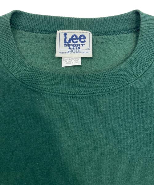LEE（リー）LEE (リー) スウェット グリーン サイズ:XXLの古着・服飾アイテム