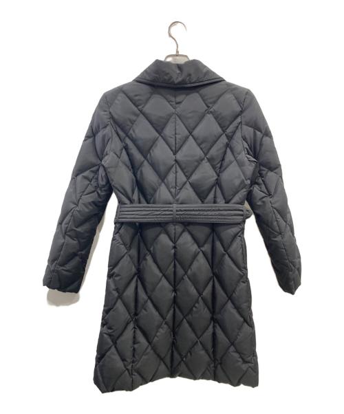 TRU TRUSSARDI STILE（トゥルー トラサルディ スティーレ）TRU TRUSSARDI STILE (トゥルー トラサルディ スティーレ) ダウンコート ブラック サイズ:Mの古着・服飾アイテム