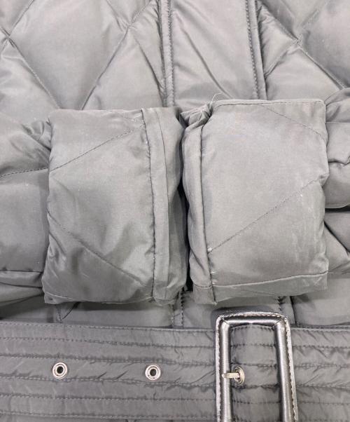 TRU TRUSSARDI STILE（トゥルー トラサルディ スティーレ）TRU TRUSSARDI STILE (トゥルー トラサルディ スティーレ) ダウンコート ブラック サイズ:Mの古着・服飾アイテム