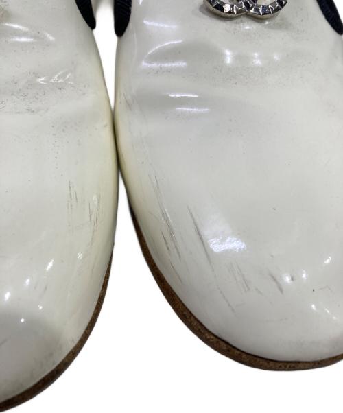 CHANEL（シャネル）CHANEL (シャネル) フラットシューズ アイボリー サイズ:37 1/2の古着・服飾アイテム