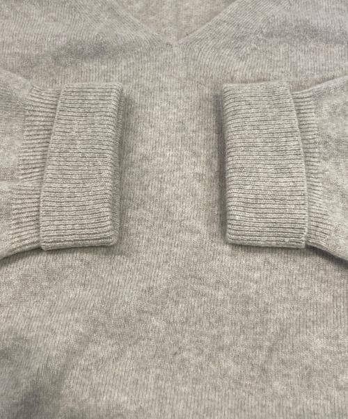 IENA（イエナ）IENA (イエナ) Fineニュージーウール ニュアンス Vプルオーバー ベージュ サイズ:表記無しの古着・服飾アイテム