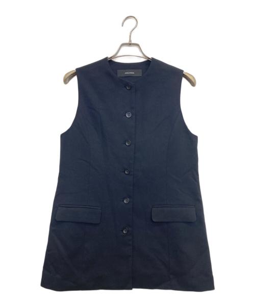 JOURNAL STANDARD（ジャーナルスタンダード）JOURNAL STANDARD (ジャーナルスタンダード) BUTTON TOP ベスト ネイビー サイズ:Fの古着・服飾アイテム
