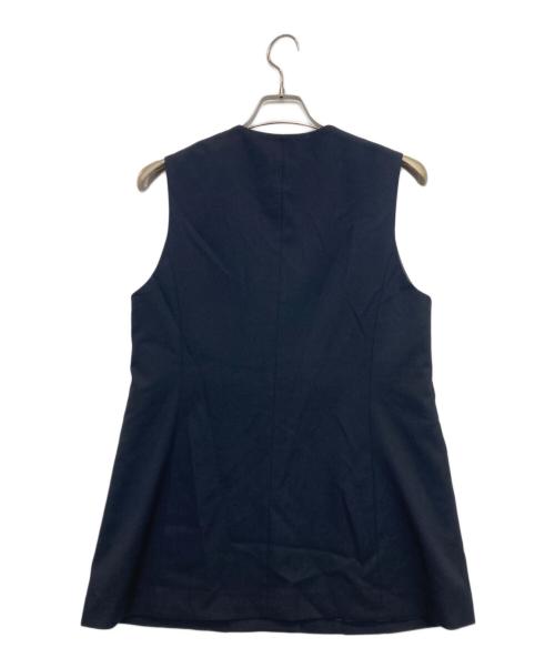 JOURNAL STANDARD（ジャーナルスタンダード）JOURNAL STANDARD (ジャーナルスタンダード) BUTTON TOP ベスト ネイビー サイズ:Fの古着・服飾アイテム