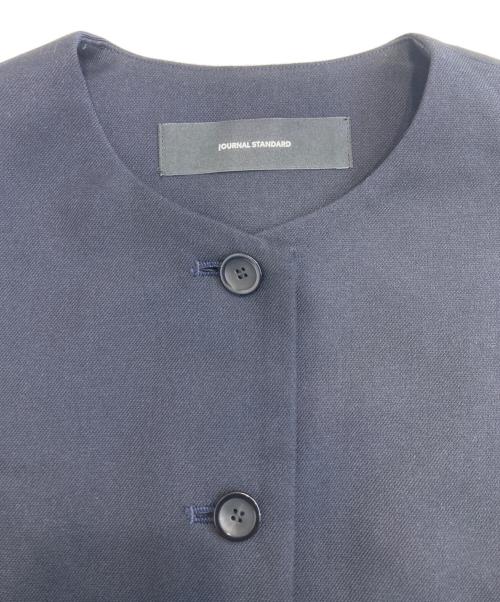 JOURNAL STANDARD（ジャーナルスタンダード）JOURNAL STANDARD (ジャーナルスタンダード) BUTTON TOP ベスト ネイビー サイズ:Fの古着・服飾アイテム