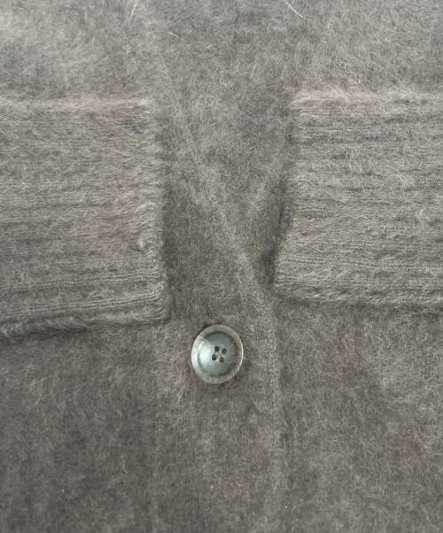 Spick and Span（スピックアンドスパン）Spick and Span (スピックアンドスパン) FURKNITワイドVカーディガン ブラウン サイズ:表記無しの古着・服飾アイテム