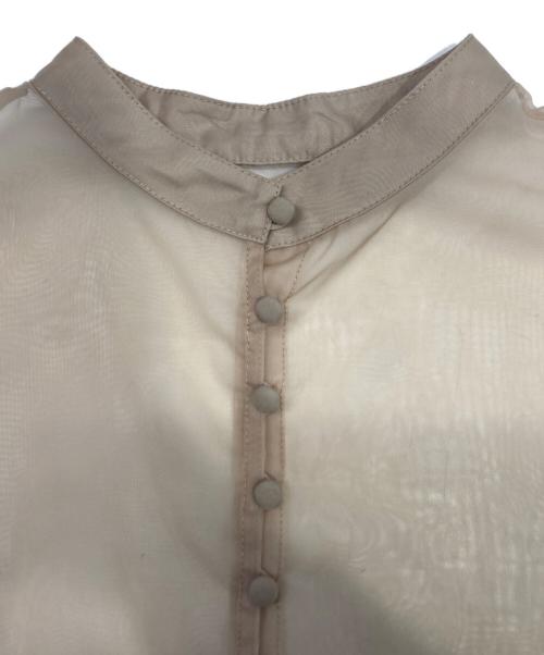 Ameri（アメリ）AMERI (アメリ) 2WAYハゼフラワーブラウス ベージュ サイズ:Fの古着・服飾アイテム