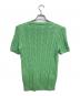 POLO RALPH LAUREN (ポロ・ラルフローレン) 半袖ケーブルニット グリーン サイズ:Ｍ：6000円