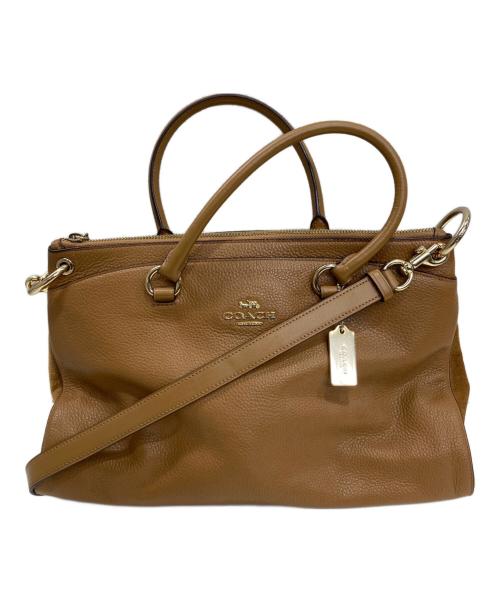 COACH（コーチ）COACH (コーチ) 2WAYバッグ ブラウンの古着・服飾アイテム