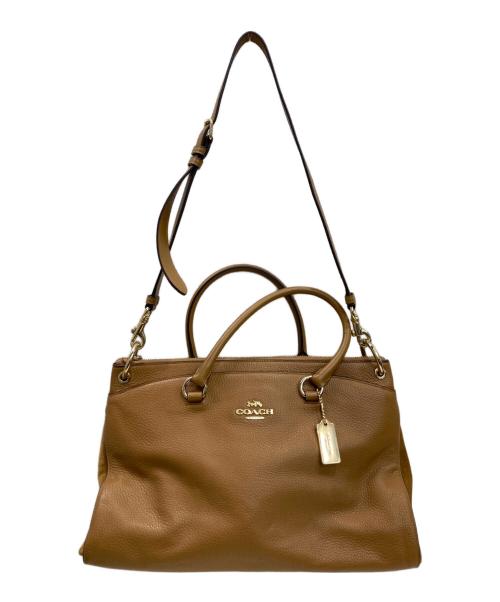 COACH（コーチ）COACH (コーチ) 2WAYバッグ ブラウンの古着・服飾アイテム