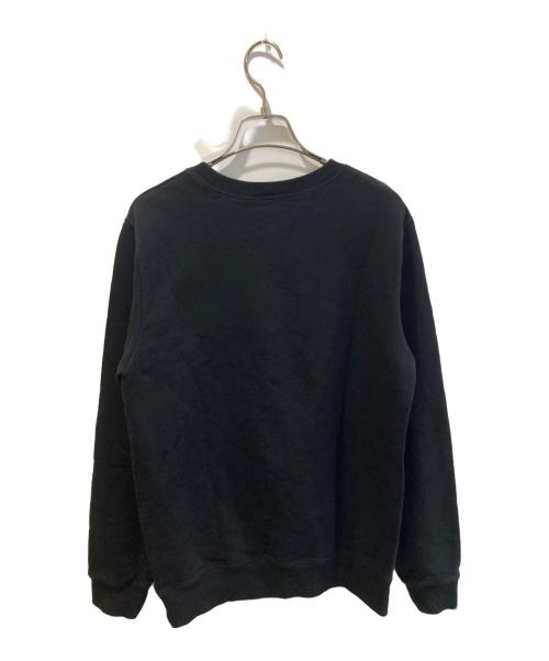 A.P.C.（アーペーセー）A.P.C. (アーペーセー) ロゴプリントスウェット ブラック サイズ:Lの古着・服飾アイテム