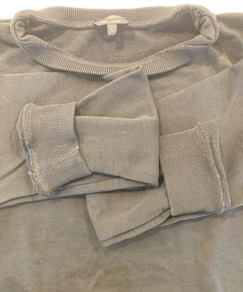 A.P.C.（アーペーセー）A.P.C. (アーペーセー) ロゴプリントスウェット ブラック サイズ:Lの古着・服飾アイテム