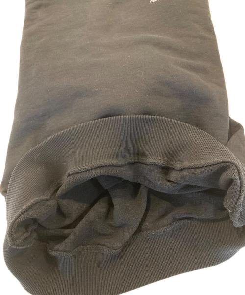 A.P.C.（アーペーセー）A.P.C. (アーペーセー) ロゴプリントスウェット ブラック サイズ:Lの古着・服飾アイテム