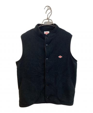 新品未使用◆ダントン◆フリースベスト 中古・古着通販】DANTON (ダントン) フリースベスト ブラック サイズ