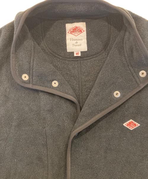 DANTON（ダントン）DANTON (ダントン) フリースベスト ブラック サイズ:40の古着・服飾アイテム