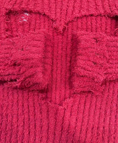 SLY（スライ）SLY (スライ) HEART HOLE 2WAY CRUSH レッド サイズ:FREE 未使用品の古着・服飾アイテム