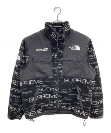 THE NORTH FACE × Supreme / フリースジャケット_NA52101I/S/ポリエステル/BLK/総柄 中古・古着通販】Supreme (シュプリーム) THE NORTH FACE (ザ ノース