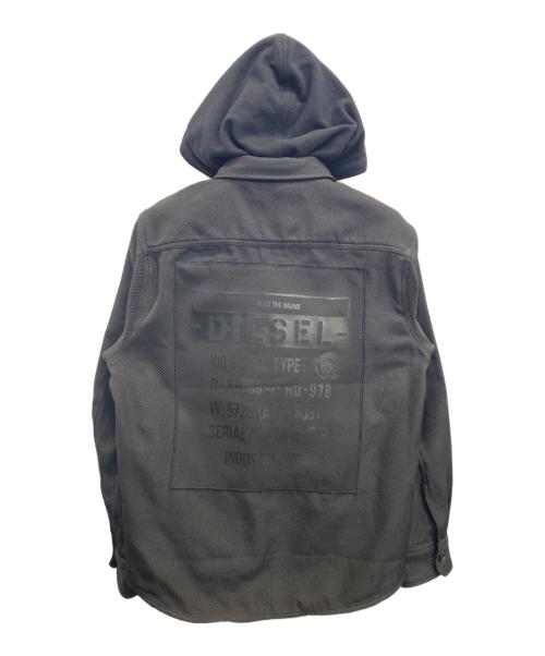 DIESEL（ディーゼル）DIESEL (ディーゼル) J JESSY HOOD Jacket ブラック サイズ:Mの古着・服飾アイテム