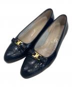Salvatore Ferragamoサルヴァトーレ フェラガモ）の古着「パンプス」｜ブラック