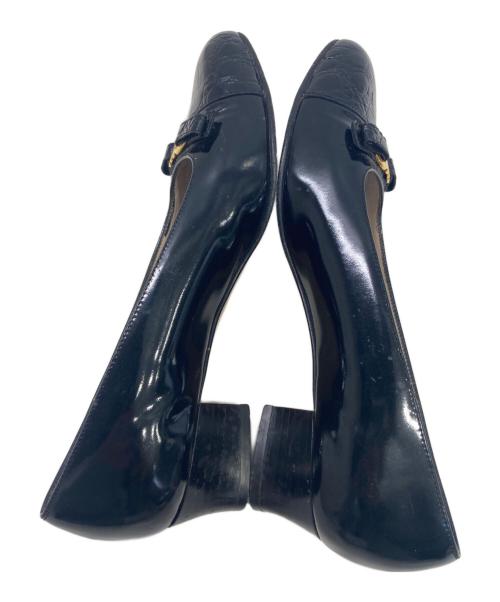 Salvatore Ferragamo（サルヴァトーレ フェラガモ）Salvatore Ferragamo (サルヴァトーレ フェラガモ) パンプス ブラック サイズ:23cmの古着・服飾アイテム