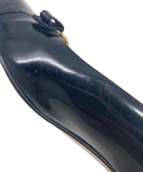 Salvatore Ferragamo（サルヴァトーレ フェラガモ）Salvatore Ferragamo (サルヴァトーレ フェラガモ) パンプス ブラック サイズ:23cmの古着・服飾アイテム