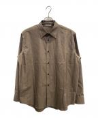AURALEEオーラリー）の古着「レギュラーカラーシャツ」｜ブラウン