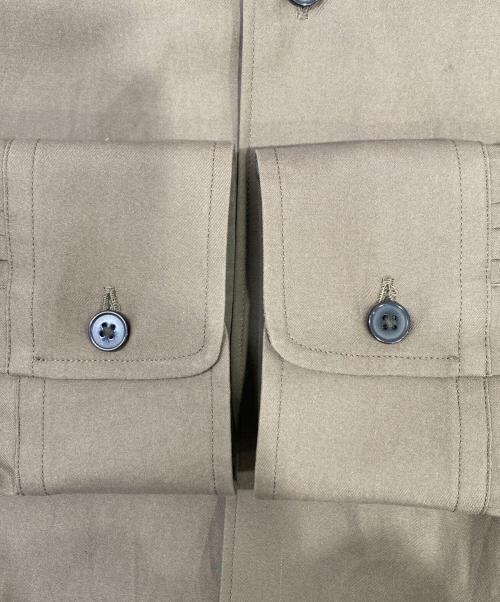 AURALEE（オーラリー）AURALEE (オーラリー) レギュラーカラーシャツ ブラウン サイズ:3の古着・服飾アイテム