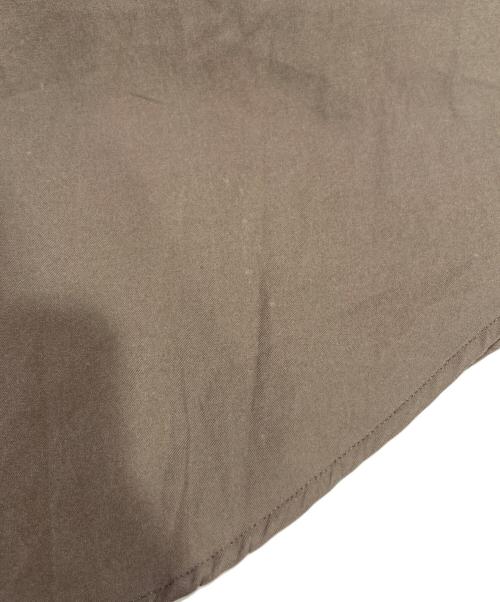 AURALEE（オーラリー）AURALEE (オーラリー) レギュラーカラーシャツ ブラウン サイズ:3の古着・服飾アイテム