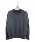 BATONER（バトナ―）の古着「天竺クルーネックニット」｜ダークグレー