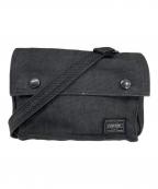 PORTERポーター）の古着「ショルダーバッグ」｜グレー